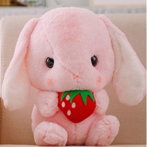 Strawberry Rabbit Plush Animal Plush 87aa0330980ddad2f9e66f: 20cm|30cm