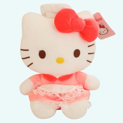 Cute Pink Hello Kitty Plush Manga Plush Material: Cotton
