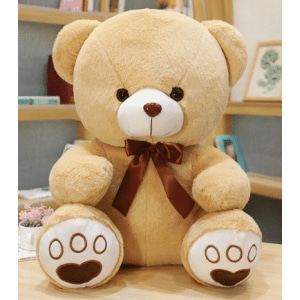 Beige plush bear plush Animal Plush 87aa0330980ddad2f9e66f: 35cm|50cm|60cm