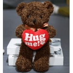 Brown cuddly bear plush Valentine's Day 87aa0330980ddad2f9e66f: 30cm|35cm|50cm|70cm|90cm