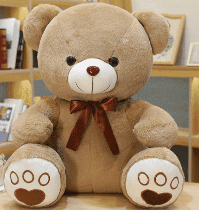 Brown plush bear plush Animal Plush 87aa0330980ddad2f9e66f: 35cm|50cm|60cm