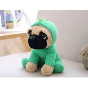 Dog plush in dinosaur costume Dog plush Animals 87aa0330980ddad2f9e66f: 20cm