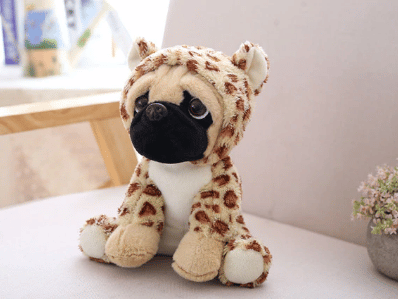 Dog plush in giraffe costume Dog plush Animal plush 87aa0330980ddad2f9e66f: 20cm