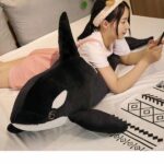 Giant Orca Plush Whale Plush Animals Materials: Cotton