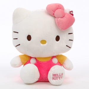 Peluche Hello Kitty mignonne Rose Peluche Hello Kitty Peluche Manga Matériaux: Coton
