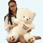 Peluche ourson I Love You Peluche Saint-Valentin 87aa0330980ddad2f9e66f: 28cm