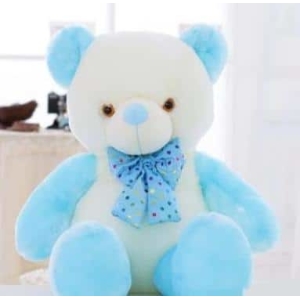 Blue Teddy Bear kawaii Plush Animal Material: Cotton