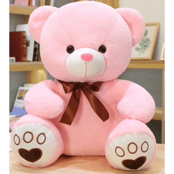 Pink plush bear plush Animal Plush 87aa0330980ddad2f9e66f: 35cm|50cm|60cm