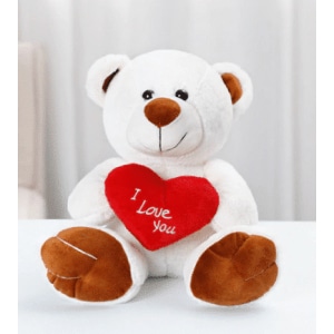 High Hope *VALENTINE 43CM PLUESCH Peluche Saint-Valentin, 43 cm