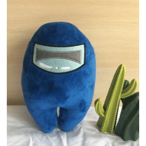 Peluche Among Us bleue trop cool Peluche Among Us Peluche Jeu Vidéo 87aa0330980ddad2f9e66f: 20cm