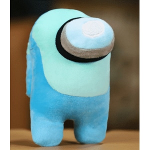 Turquoise Among Us Plush Video Game Plush 87aa0330980ddad2f9e66f: 10cm|20cm|30cm