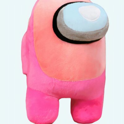 Peluche Among Us rose saumon Peluche Among Us Peluche Jeu Vidéo 87aa0330980ddad2f9e66f: 10cm|20cm|30cm