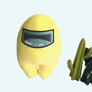 Among Us Plush Yellow Too Cool Among Us Plush Video Game 87aa0330980ddad2f9e66f: 20cm