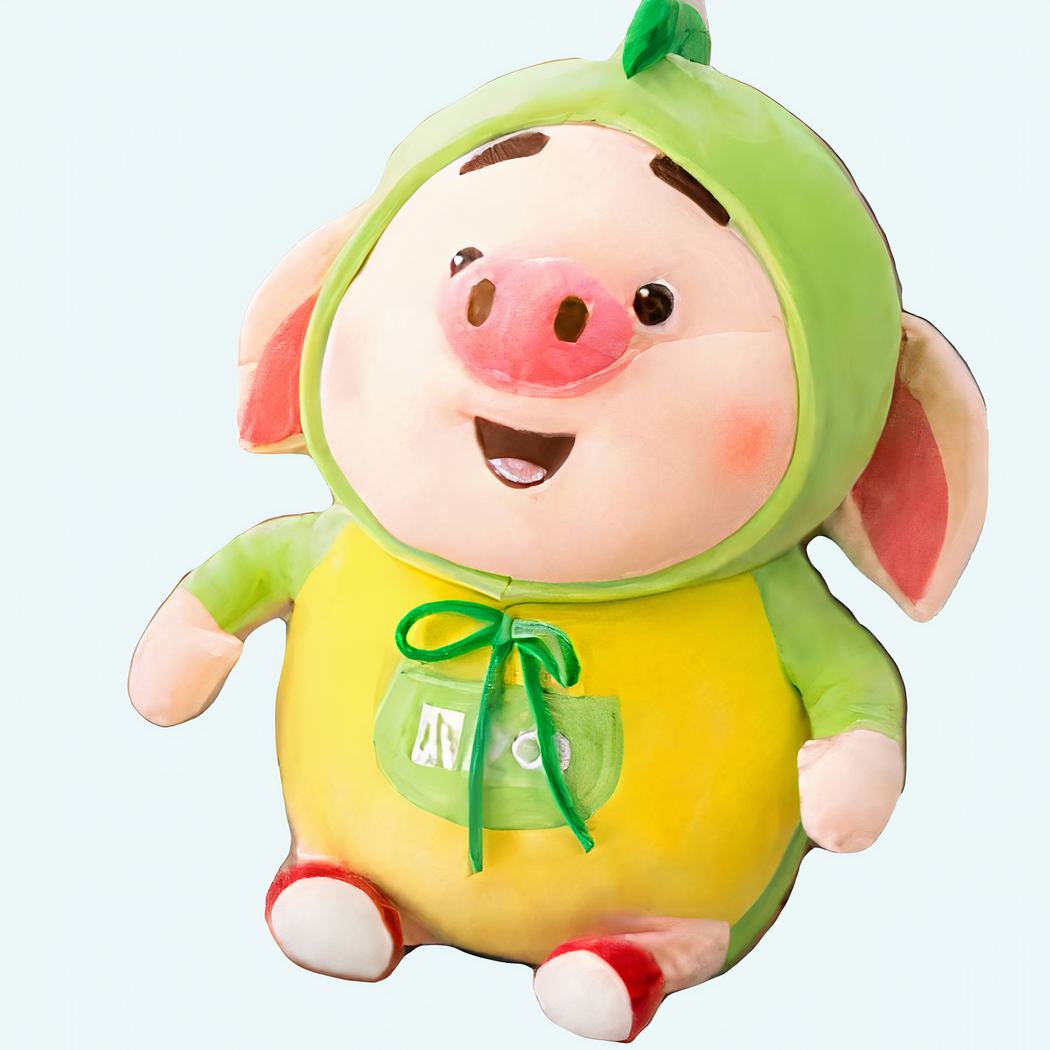Peluche cochon kawaii verte Peluche Cochon Peluche Animaux 87aa0330980ddad2f9e66f: 25cm|38cm|50 cm|60cm