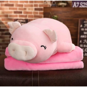 Happy Pink Pig Plush Pig Plush Animals 87aa0330980ddad2f9e66f: 40cm|50cm|60cm|75cm