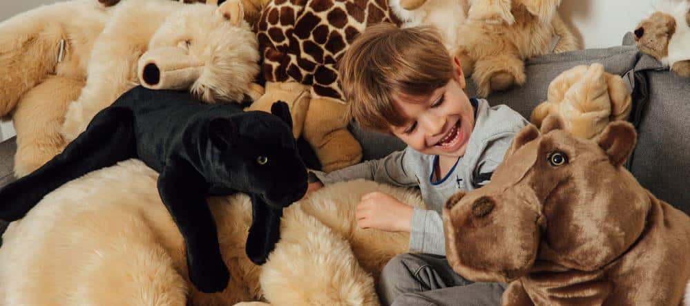 rangement des peluches de vos enfants