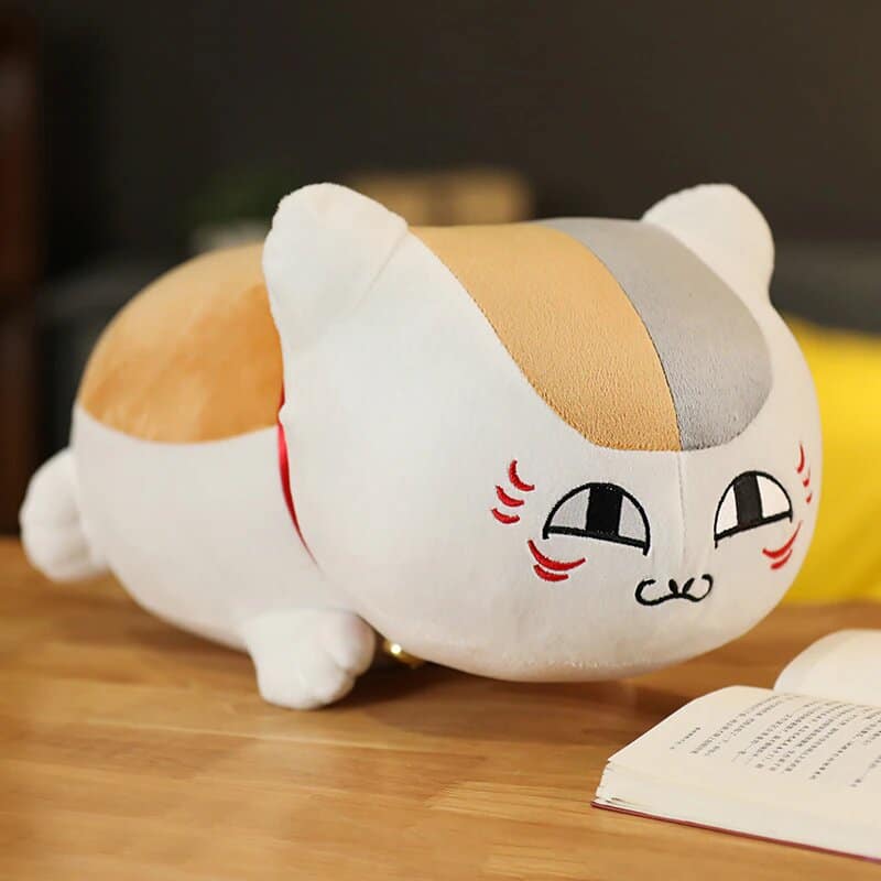 Nyanko Sensei cat plush white Cat plush Animal plush Material: Cotton