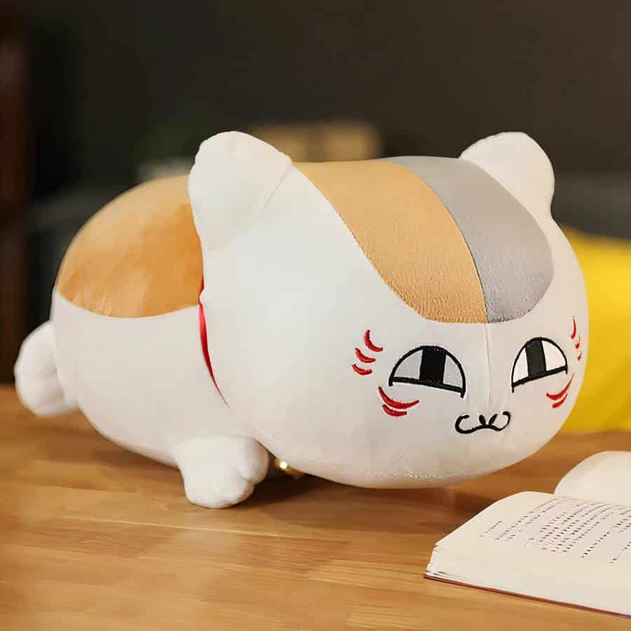 Nyanko Sensei cat plush white Cat plush Animal plush Material: Cotton