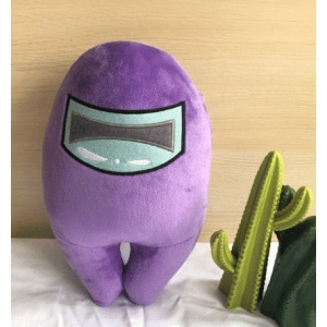 Peluche Among Us violette trop cool Peluche Among Us Peluche Jeu Vidéo 87aa0330980ddad2f9e66f: 20cm