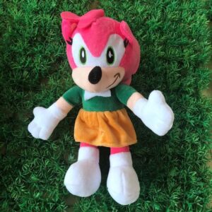 Amy pink Sonic hedgehog plush Material: Cotton