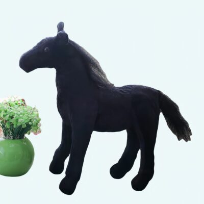 Cute Zebra Plush Horse Material: Cotton