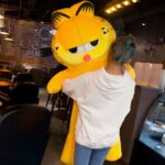 Garfield Giant Plush Material: Cotton