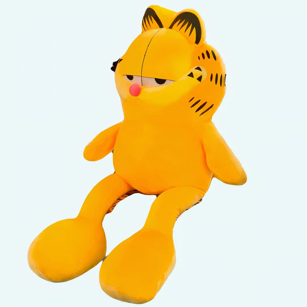 Large garfield 2025 stuffed animal