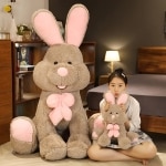 Giant brown plush rabbit Giant plush Material: Cotton