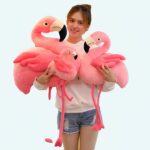 Giant flamingo plush Material: Cotton