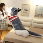 Giant Husky dog plush Giant plush Material: Cotton