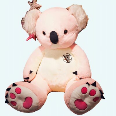 Pink Giant Koala Plush Giant Plush Material: Cotton