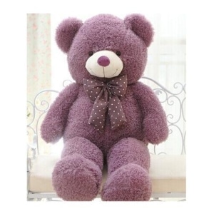 Purple Giant Teddy Bear Giant Teddy Material: Cotton