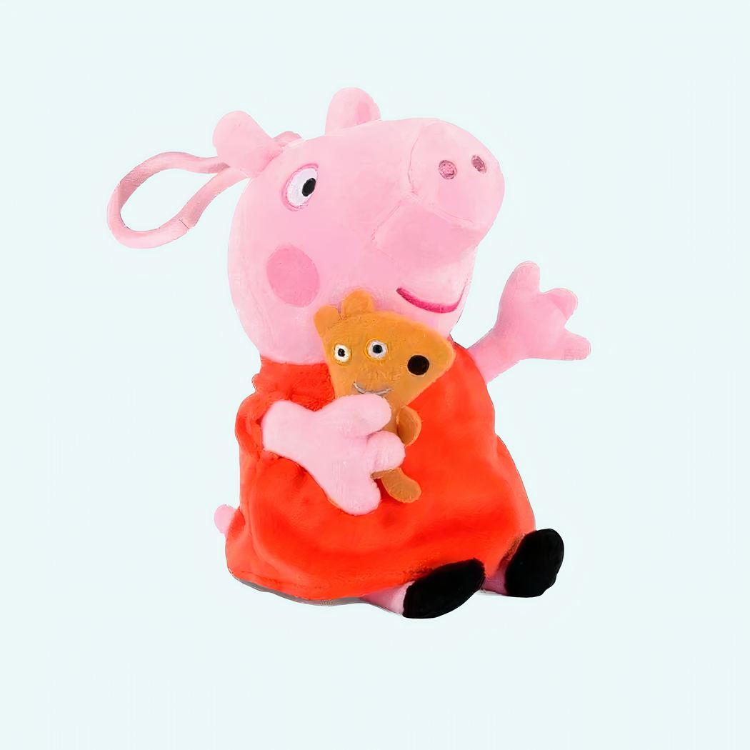Pink Peppa Pig plush sitting Magic Plush