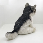 Sitting wolf plush Material: Cotton