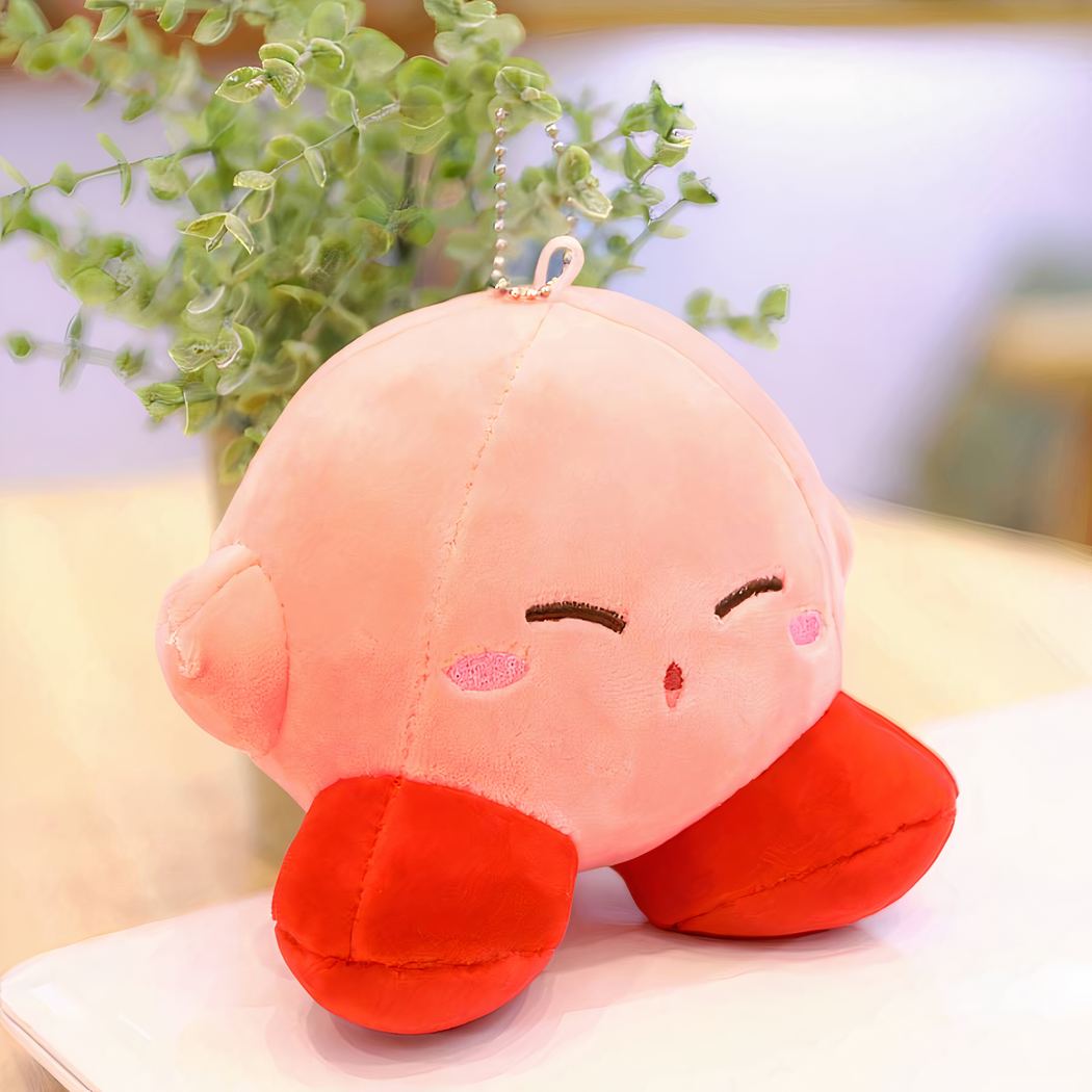 Cute Kirby Head Down Plush Video Game Kirby Plush Material: Cotton