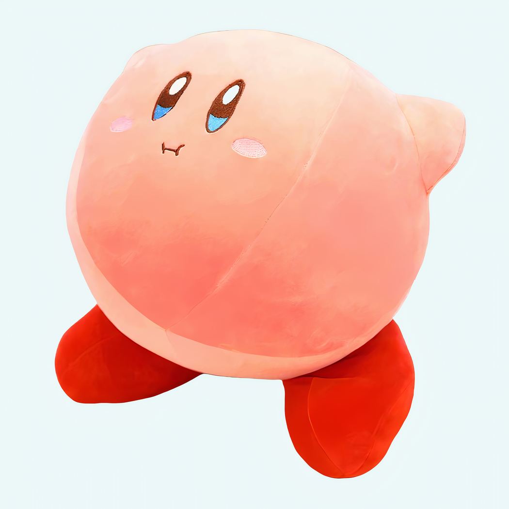 Cute Kirby plush with a head for heights • Magic Plush