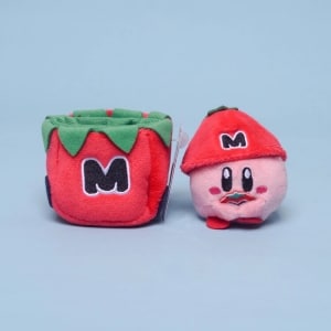 Kirby Strawberry Plush Video Game Kirby Plush Material: Cotton