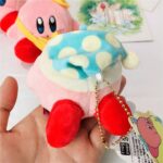 Kirby plush with blue night cap Video game plush Kirby plush Material: Cotton