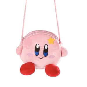 Kirby Plush Video Game Shoulder Bag Kirby Plush Backpack Material: Cotton