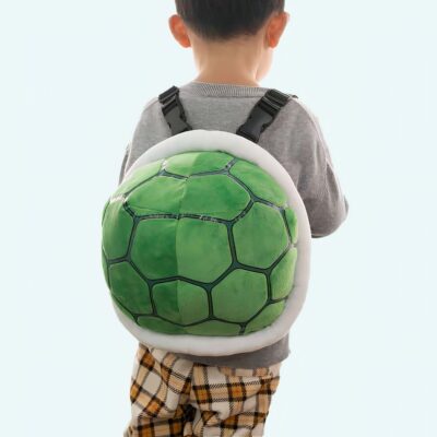 Mario plush turtle backpack for kids Mario plush backpack Material: Cotton