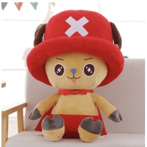 Peluche géante Chopper One Piece rouge Peluche Manga Peluche One Piece 87aa0330980ddad2f9e66f: 30cm|45cm|60cm|80cm