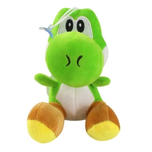 Yoshi Mario Video Game Plush Size: 17 cm Colour: Green