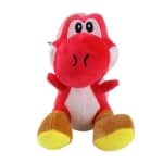 Yoshi Mario Video Game Plush Size: 17 cm Colour: Red