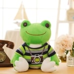 Frog plush for children, cartoon design, soft toys, for sleeping, perfect as birthday gifts, 26cm and 53cm, 1 piece, Uncategorized eec6c4bdbd339edf8cbea6: 26cm|53cm