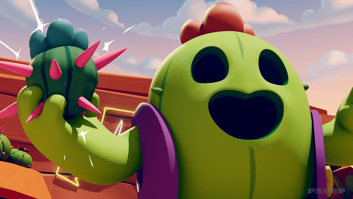 Pack Brawl Stars Spike et Léon Peluche Brawl Stars Peluche Jeu Vidéo 87aa0330980ddad2f9e66f: 25 cm