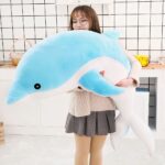 Big size kawaii dolphin plush toys 160CM, cute soft animal pillow for kids girls, sleeping pillow, gift, 1 piece Uncategorized a75a4f63997cee053ca7f1: 100cm|120cm|140CM|160CM|30cm|50cm|70cm