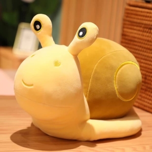 Snail plush with yellow heart Animal Plush Snail a7796c561c033735a2eb6c: Yellow