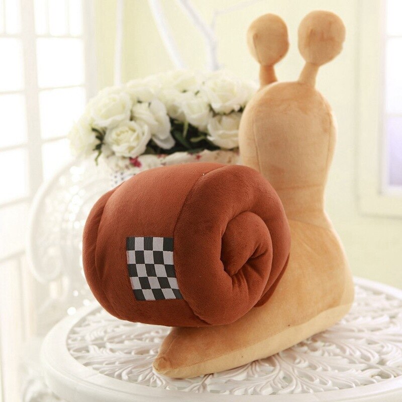 Kawaii - Snail Plush Doll, Comfortable Toys, Cute Animal Pillow, Home Decor, Nursery Toys Uncategorized a75a4f63997cee053ca7f1: 20x22CM 0.2kg|40x50CM 1.0kg
