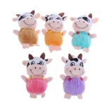 10cm plush toys, small cow animals, plush dolls with key rings, plush toys for children Uncategorized a7796c561c033735a2eb6c: Brown|green|Orange|Rose|Violet