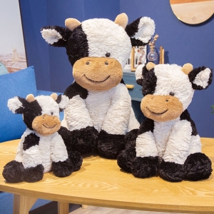 New soft and comfortable Kawaii cartoon cow plush toy for children, ideal as a birthday or Christmas gift Uncategorized a75a4f63997cee053ca7f1: about 25cm|about 35cm|about 50cm|about 70cm